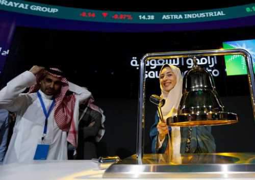 آرامکو غول نفتی عربستان با موفقیت وارد بازار بورس شد