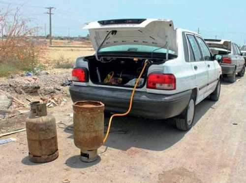 استفاده از سیلندر گاز مایع برای سوخت خودرو ممنوع است