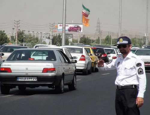 توقیف خودروهای بالای 1 میلیون تومان جریمه