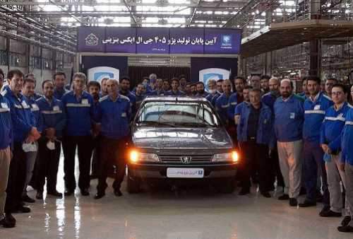 خداحافظی با خودرو پژو 405 برای همیشه