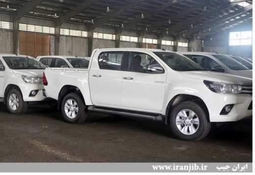 لزوم توضیح گمرک درخصوص 44 تویوتا هایلوکس توقیفی