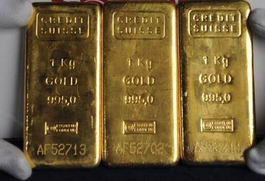 بهای طلا امروز دوشنبه در بازارهای جهانی