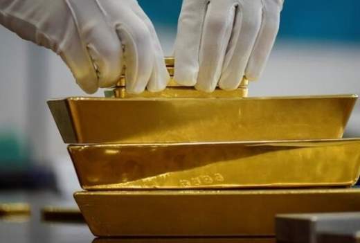بهای طلا امروز جمعه در بازارهای جهانی