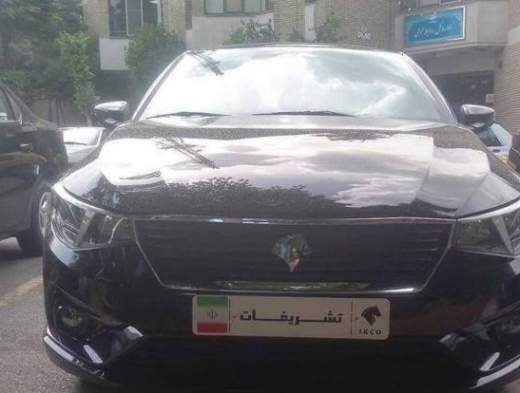 خودرو تشریفات نامزدهای انتخابات ریاست جمهوری