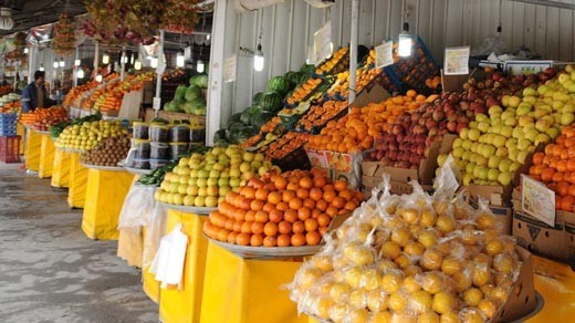 قیمت انواع میوه در میادین میوه و تره بار امروز