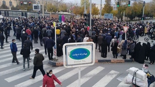 اعتراضات آبی اینبار در ایستگاه چهارمحال و بختیاری