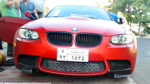 یک BMW خاص در تهران