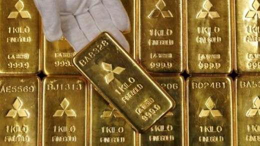 بهای جهانی طلا امروز پنجشنبه در بازارهای جهانی