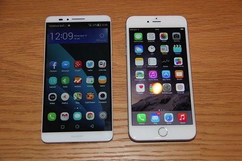 هواوی هم جلوی آیفون 6 پلاس گردن کشی کرد