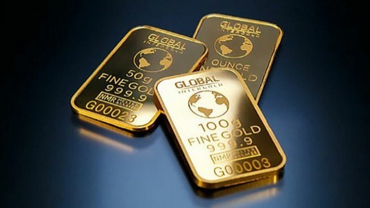 بهای طلا امروز دوشنبه در بازارهای جهانی