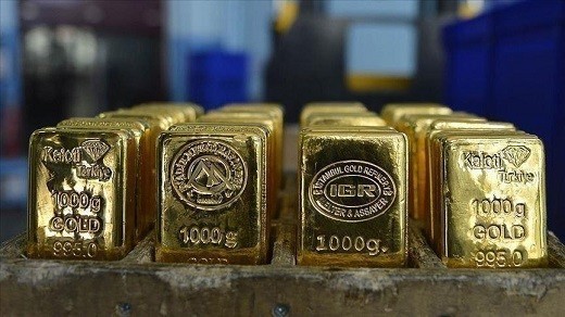 بهای طلا امروز جمعه در بازارهای جهانی
