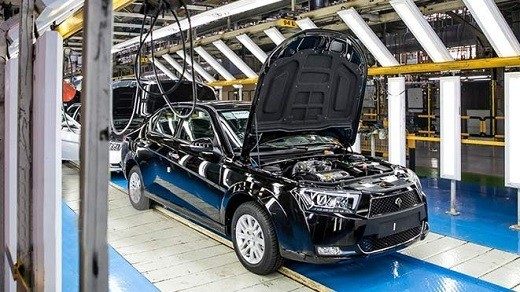 آمار تولید خودرو در شرکت ایران خودرو - 10 بهمن 1400