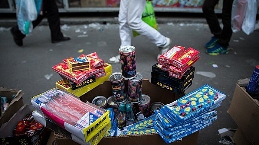 گزارش میدانی در بازار ترقه فروش ها