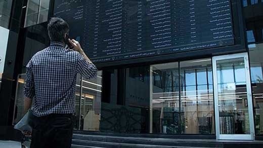 افت بورس با سهم های ریالی