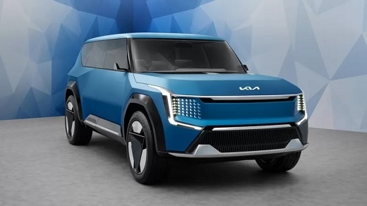 شاسی‌بلند جدید الکتریکی کیا