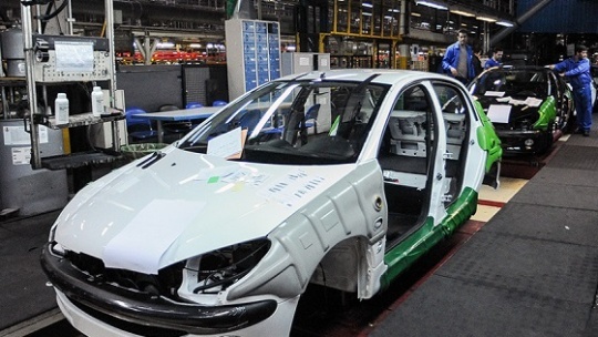 آمار تولید محصولات ایران خودرو به تفکیک هر دستگاه