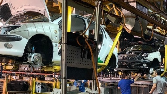 آمار جدید تولید محصولات ایران خودرو به تفکیک هر دستگاه