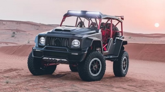 مرسدس بنز کلاس G بیابان‌نورد