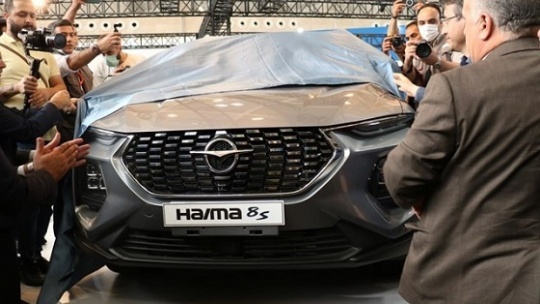 هایما 8S شرکت ایران خودرو رونمایی شد + تصاویر