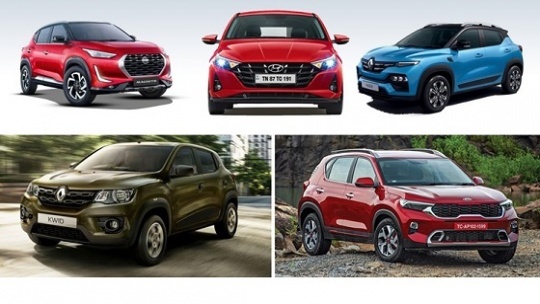 11 خودرو خارجی محبوب با حجم موتور کم‌تر از 1000 سی‌سی