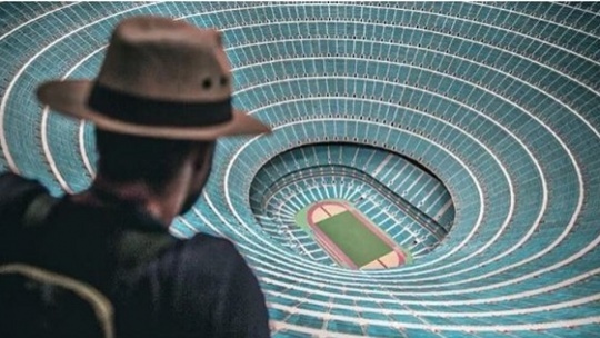 رونمایی از ورزشگاه یک میلیون نفری فوتبال + تصویر