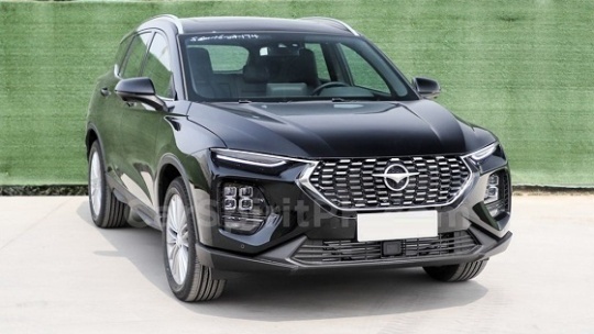 تولید نمونه اولیه هایما 8S در ایران خودرو خراسان