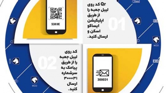 سامانه استعلام اصالت قطعة يساكو راه رائزي شد