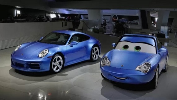 ساخت مدل جدید پورشه با الهام از یک شخصیت کارتونی