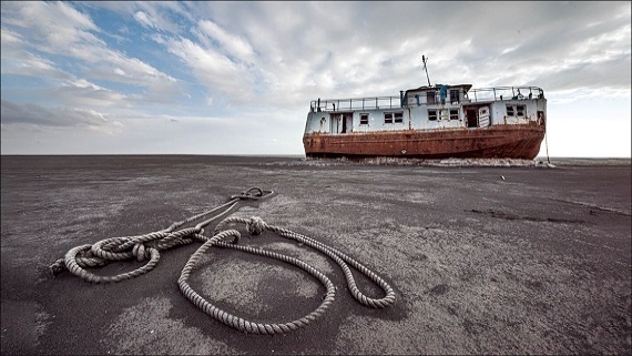 اینجا کویر ارومیه است!