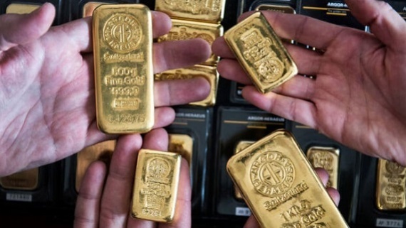 بهای طلا امروز چهارشنبه در بازار جهانی 1401/06/02