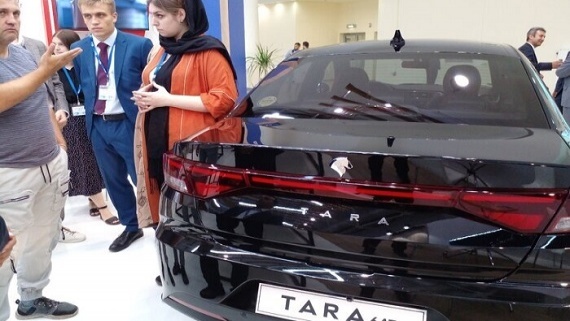 برنامه ایران‌ خودرو برای عرضه تارا در کشور روسیه