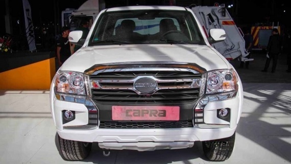 رونمایی از کاپرا نیوفیس در نمایشگاه خودرو مشهد