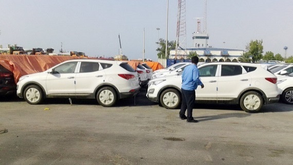 توضیحاتی درباره انبارهای خودروهای خارجی در بنادر