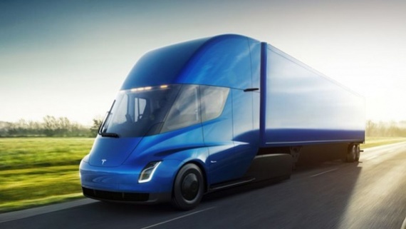 آغاز تولید انبوه کامیون الکتریکی تسلا 