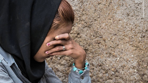 مجازات قصاص برای زن کارتن‌خواب