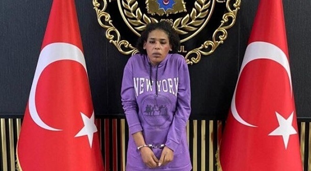 ببینید | لحظه دستگیری بمب‌گذار میدان تکسیم استانبول