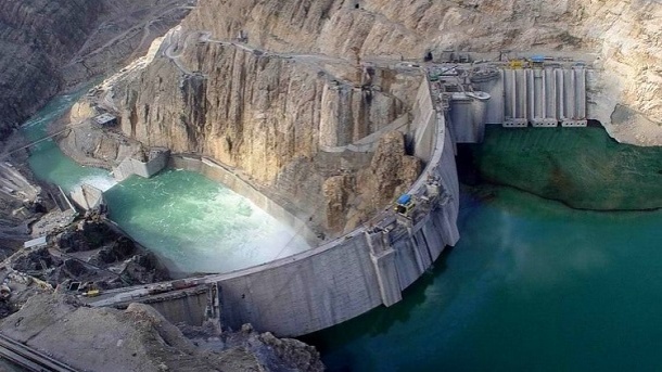 کاهش 50 متری ارتفاع آب در سد کلیدی تهران
