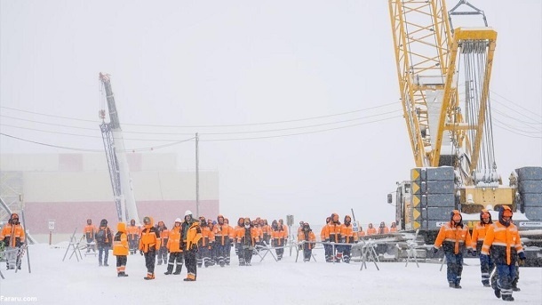 کار در بزرگترین معدن مس روسیه در 50 درجه زیر صفر