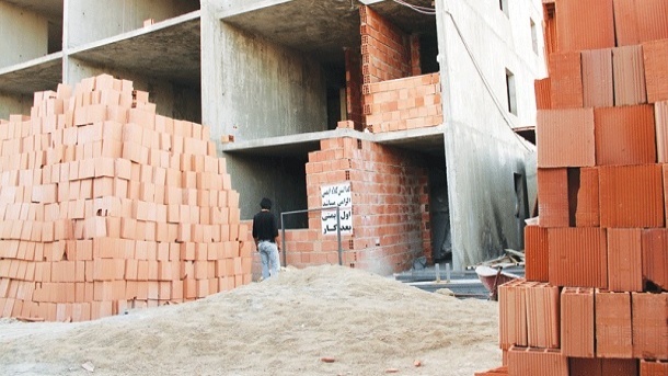 سرمای هوا، بازار مصالح ساختمانی را آرام کرد