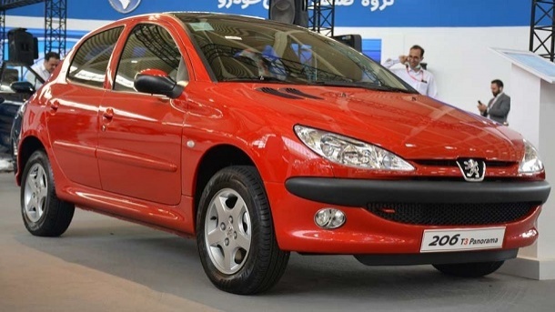 طرح تبدیل پژو 206 تیپ 3 به پارس TU5