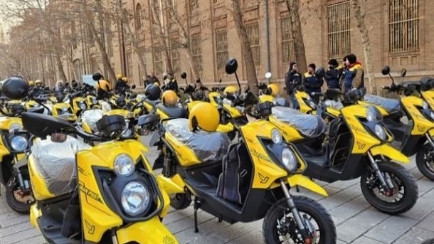 اختصاص موتورهای برقی برای کارکنان توزیع شرکت پست