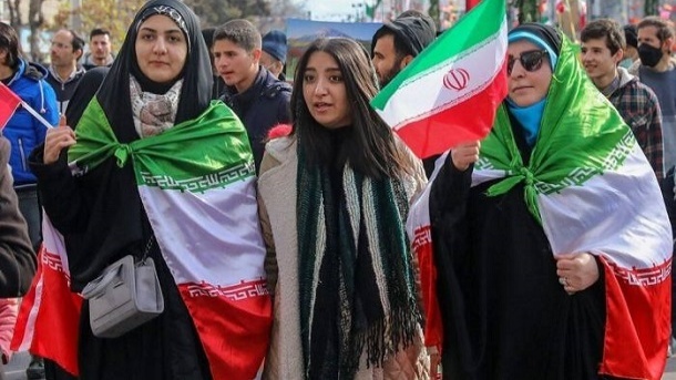 ببینید | تصویری متفاوت از راهپیمایی ۲۲ بهمن امسال