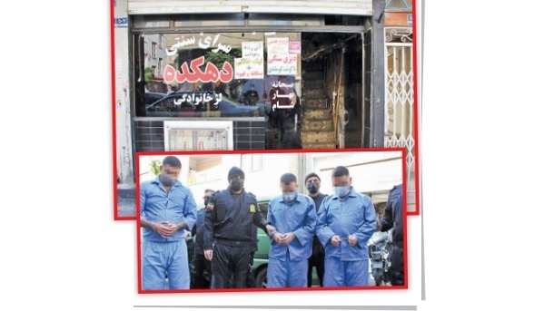 بازسازی صحنه حمله وحشتناک به قهو‌ه‌خانه معروف تهران