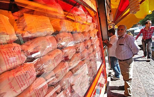 قیمت هر کیلوگرم گوشت مرغ در بازار مصرف