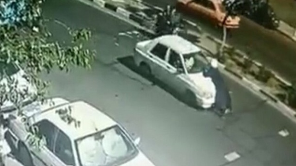 عامل زیرگرفتن یک روحانی در تهران بازداشت شد + فیلم