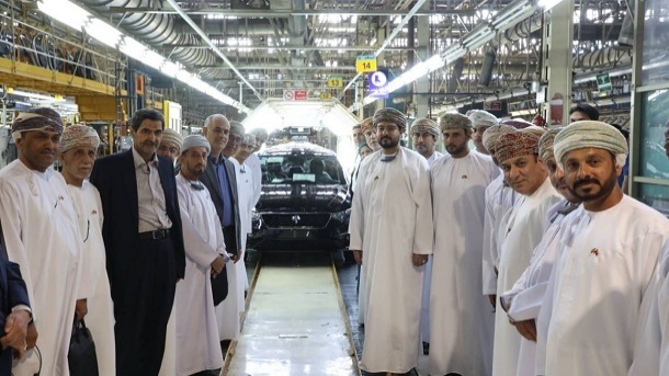 بازدید وزیر صنعت عمان از شرکت ایران خودرو