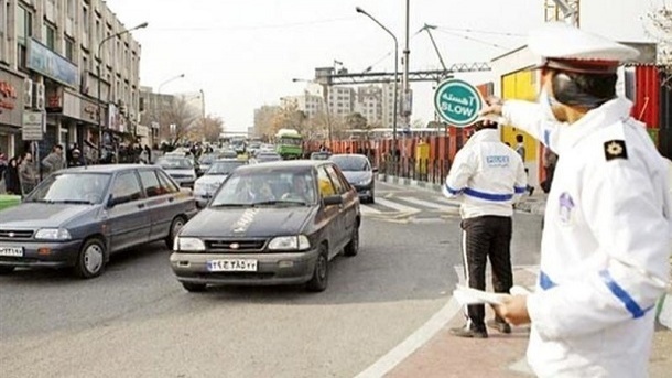 فیلم جنجال برانگیز سیلی زدن یک سرباز وظیفه به راننده متخلف