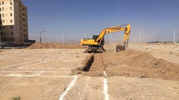عرضه زمین برای ساخت مسکن های یک طبقه