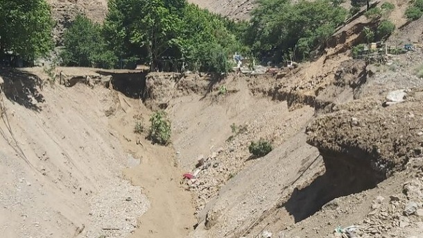 200 متر از جاده کرج - چالوس ناپدید شد