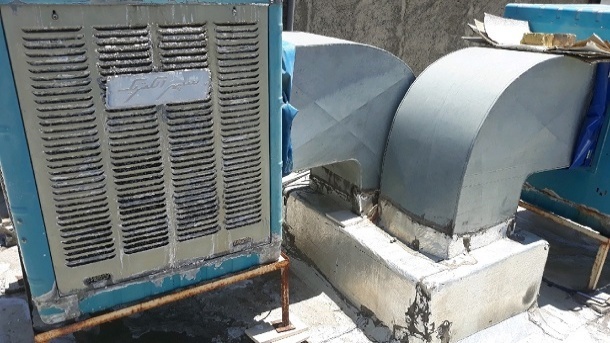 میزان مصرف آب کولرهای آبی